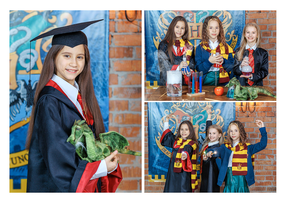 Гарри Поттер. Выпускные альбомы в школе и детском саду