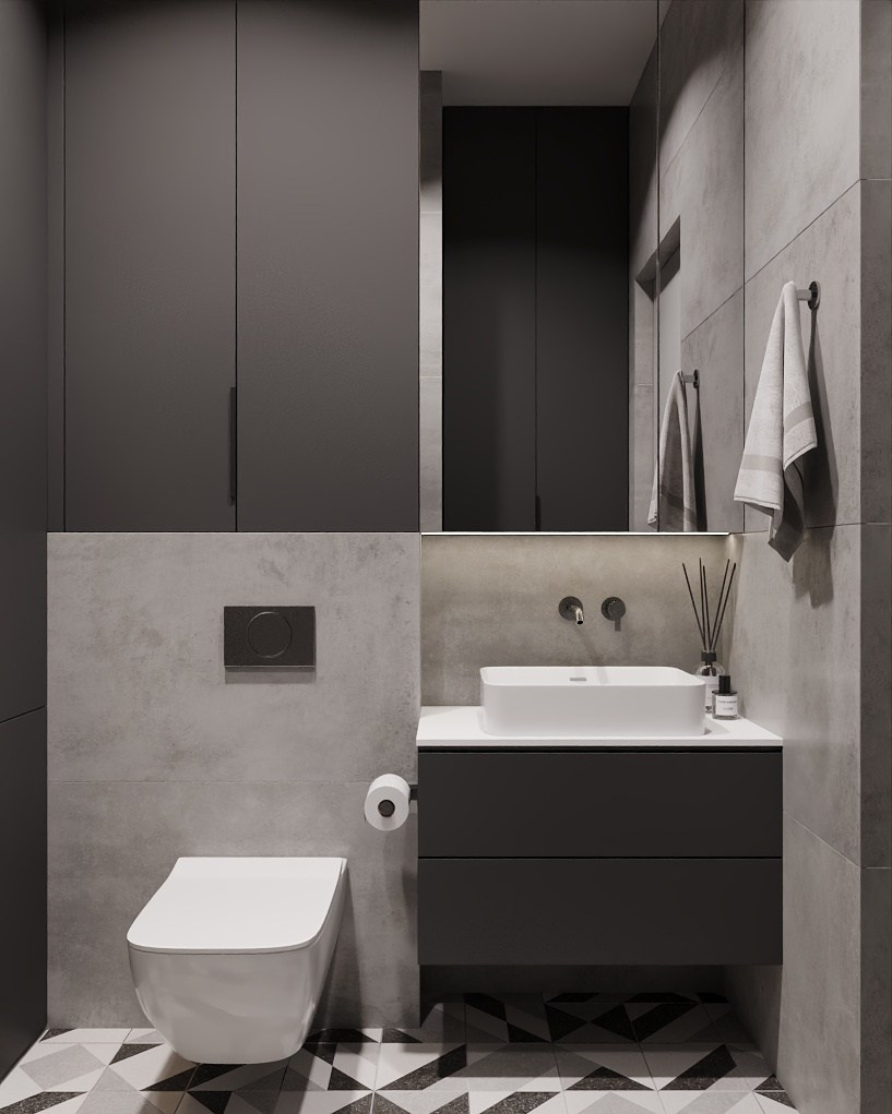 ЖК Sedanka Hills 46.0 кв.м. Дизайнер интерьера и 3D визуализатор Ванчугова Ольга