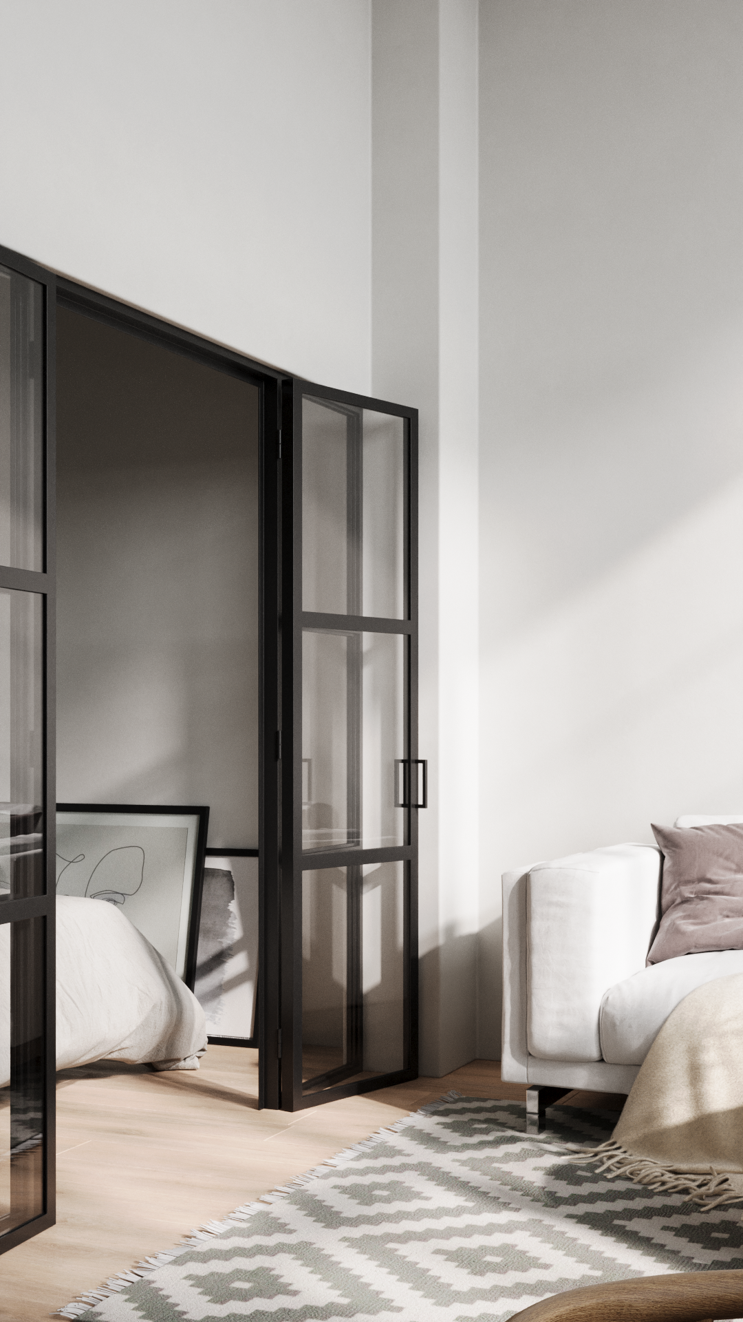 Minimalist interior. 3d визуализатор интерьера Анастасия Лосицкая