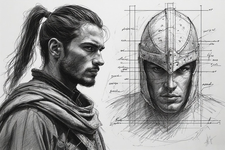 Characters' sketches. Wedding and family photographer in New York Paula Munoz