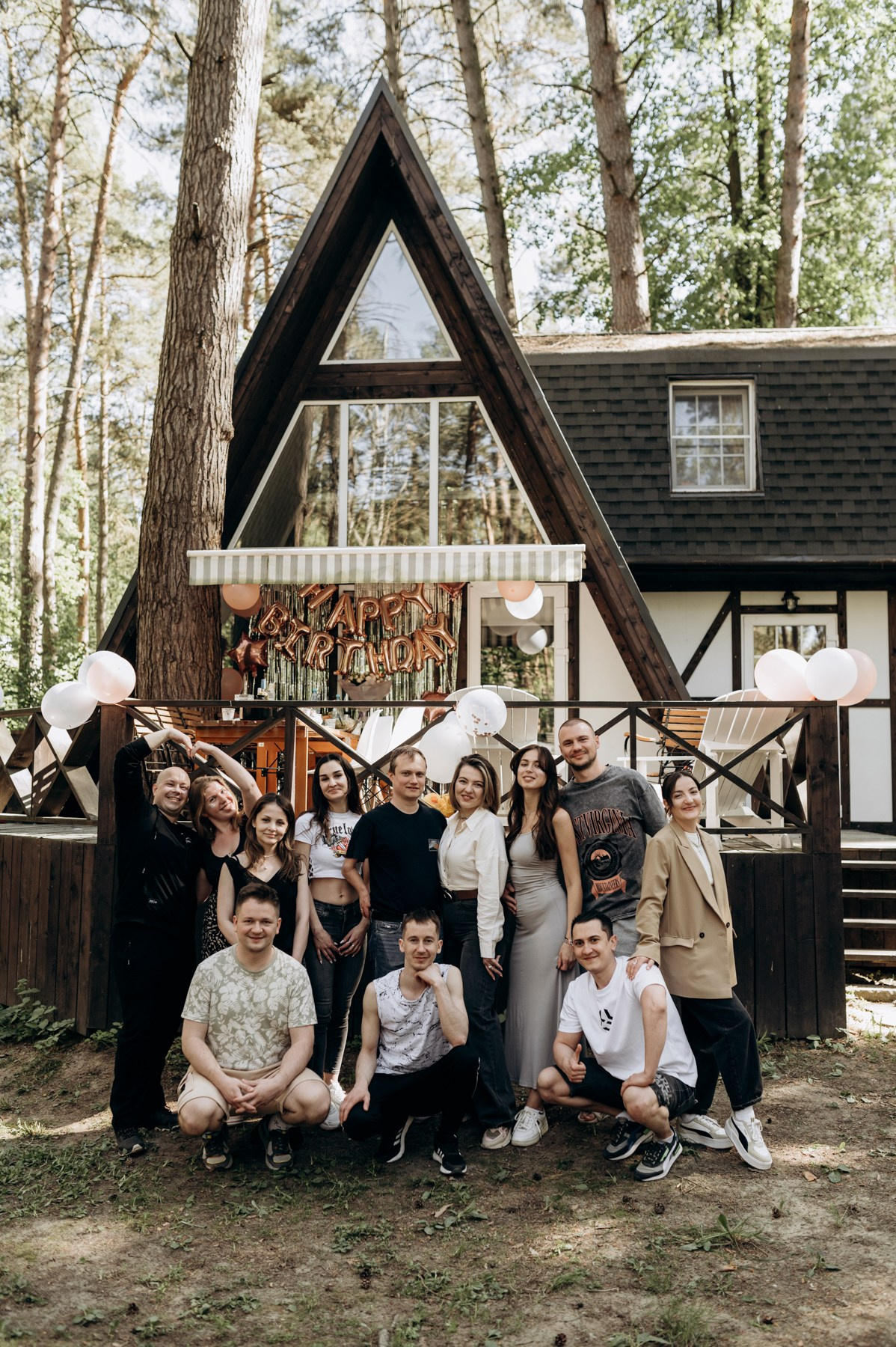 День Рождения у а-фрейма. Фотограф Алексин, Тула