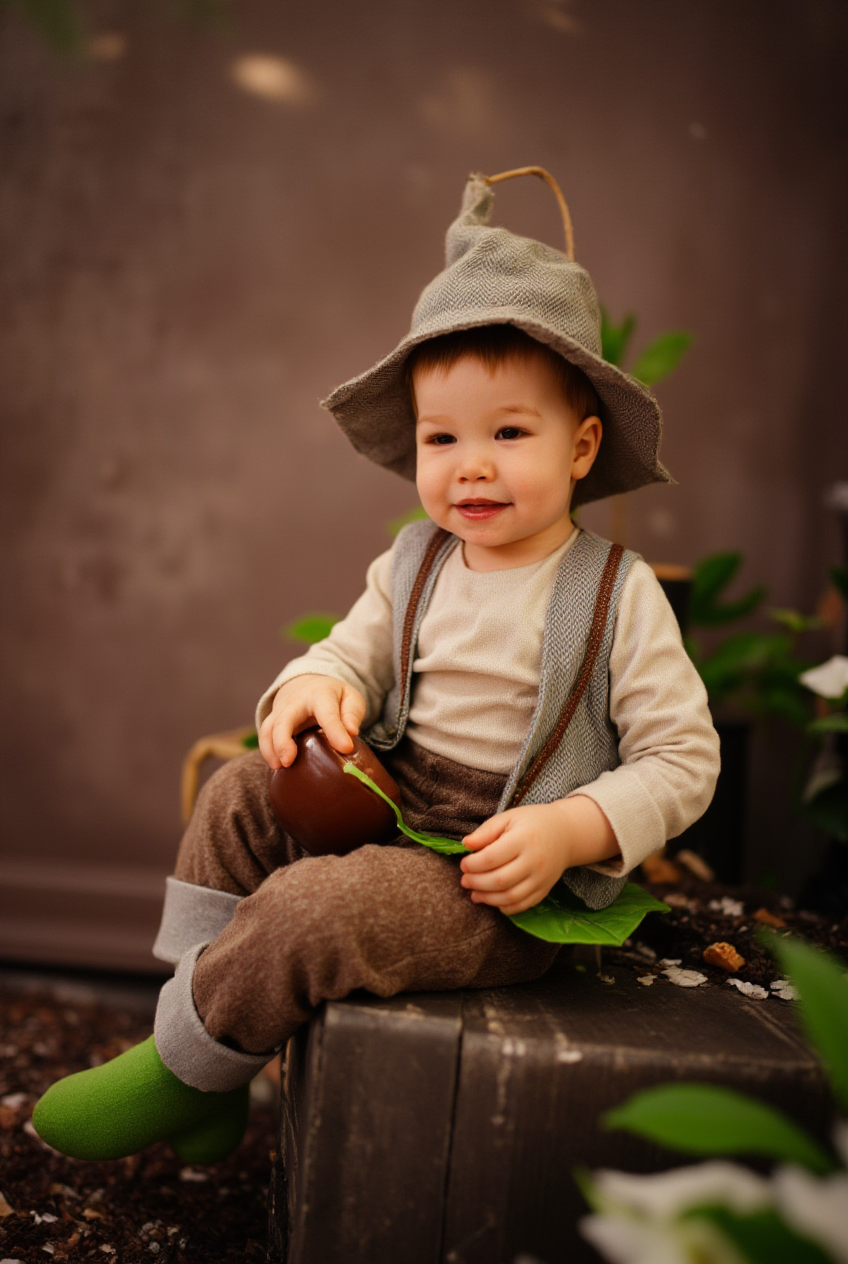 Фотосессия в Сказочном Лесу. Детская Фотостудия ГОДОВАСИКИ в Санкт-Петербурге фотосесия на годик