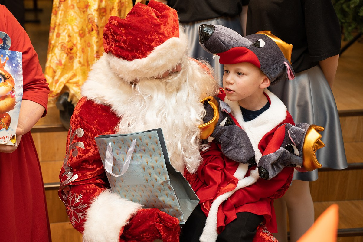 Новогодняя ёлка для ребят в ДШИ имени И. О. Дунаевского!. Фотограф Мария Ковкова