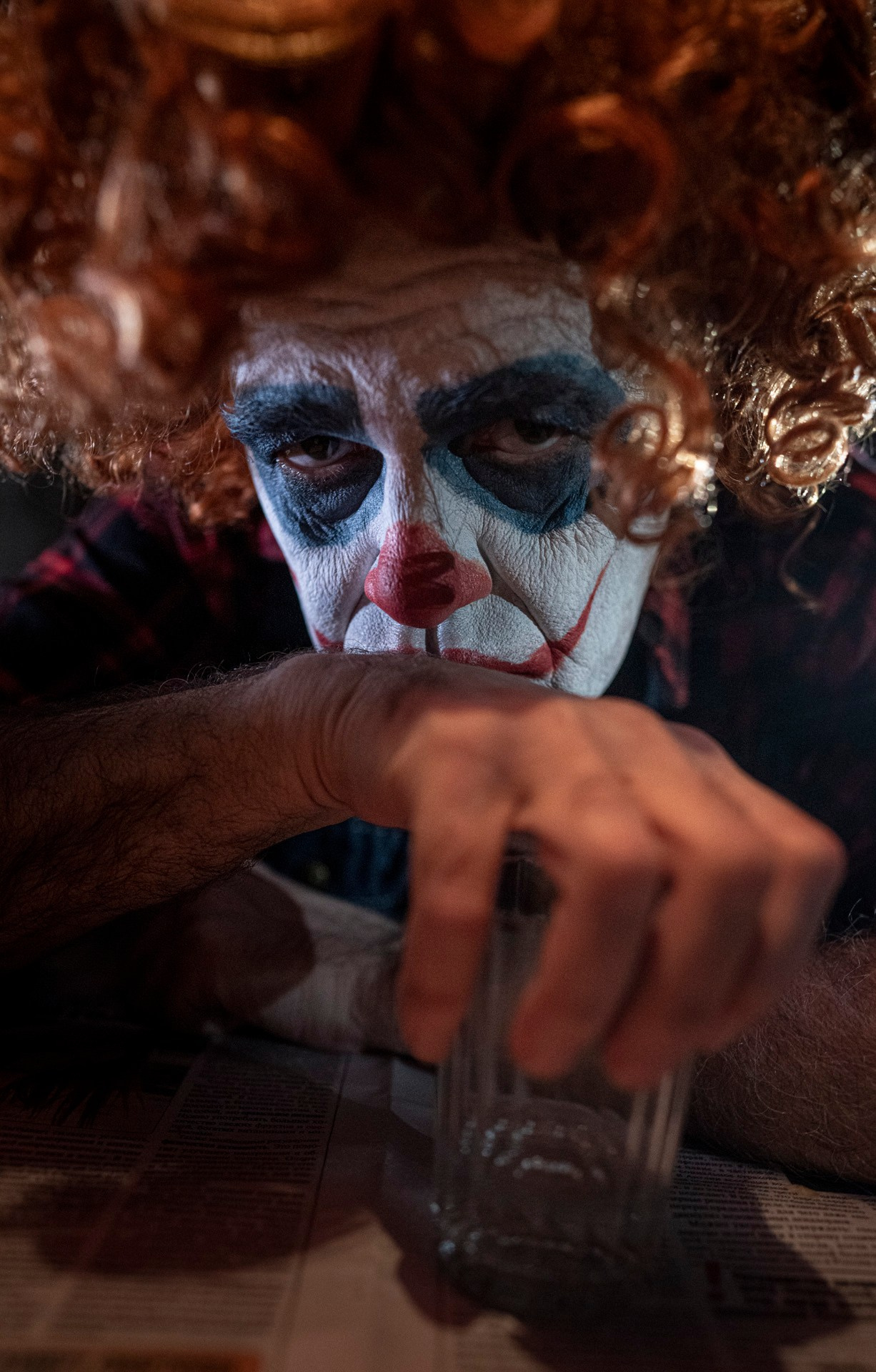 Жизнь клоуна. Фотограф Сергей Танков