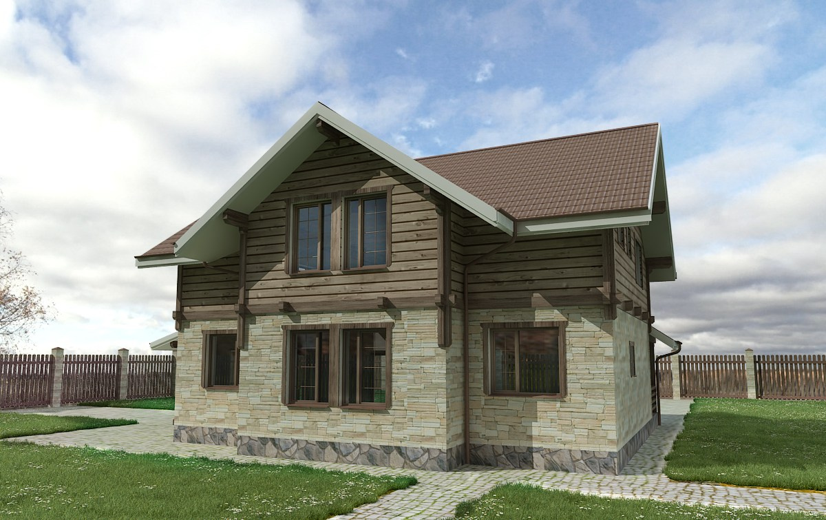 Дом в Сосново. Дизайнер в Санкт-Петербурге Дмитрий Цыбулько