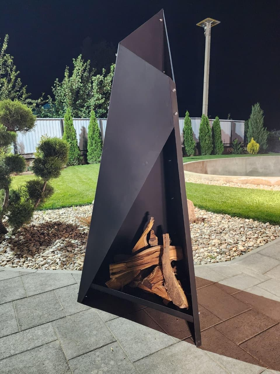 «Конверт» уличный камин. Купить / заказать мангал для дома в Краснодаре от производителя «Мангал Мастер»