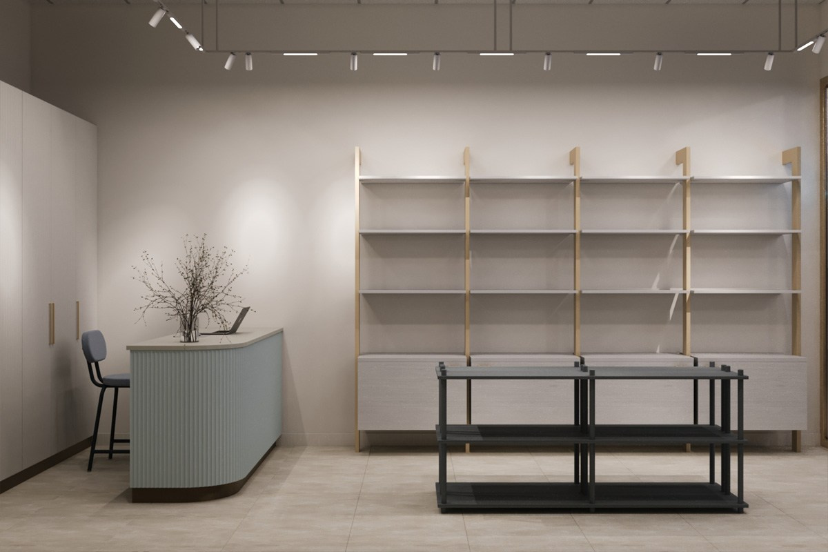 Saint Petersburg, shopping mall Gallery. Olga Goldina architectural interior design, styling and staging