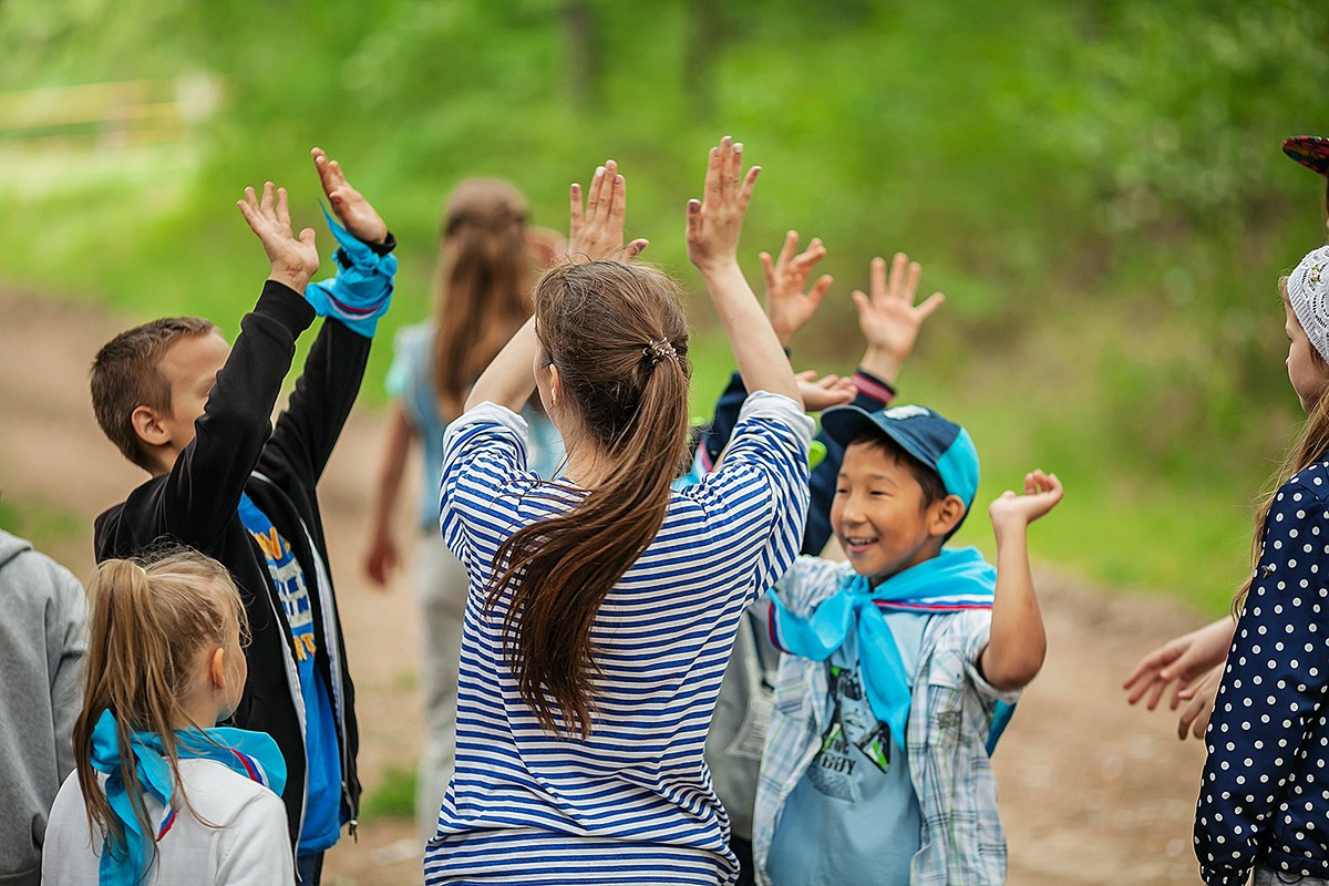 Проведение квеста в 4-м классе (выпускной в лесу)