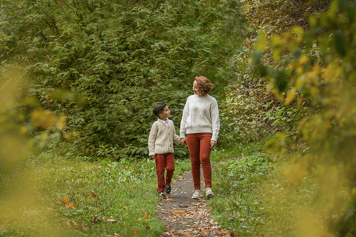 Осенняя прогулка. Детский и семейный фотограф в Екатеринбурге