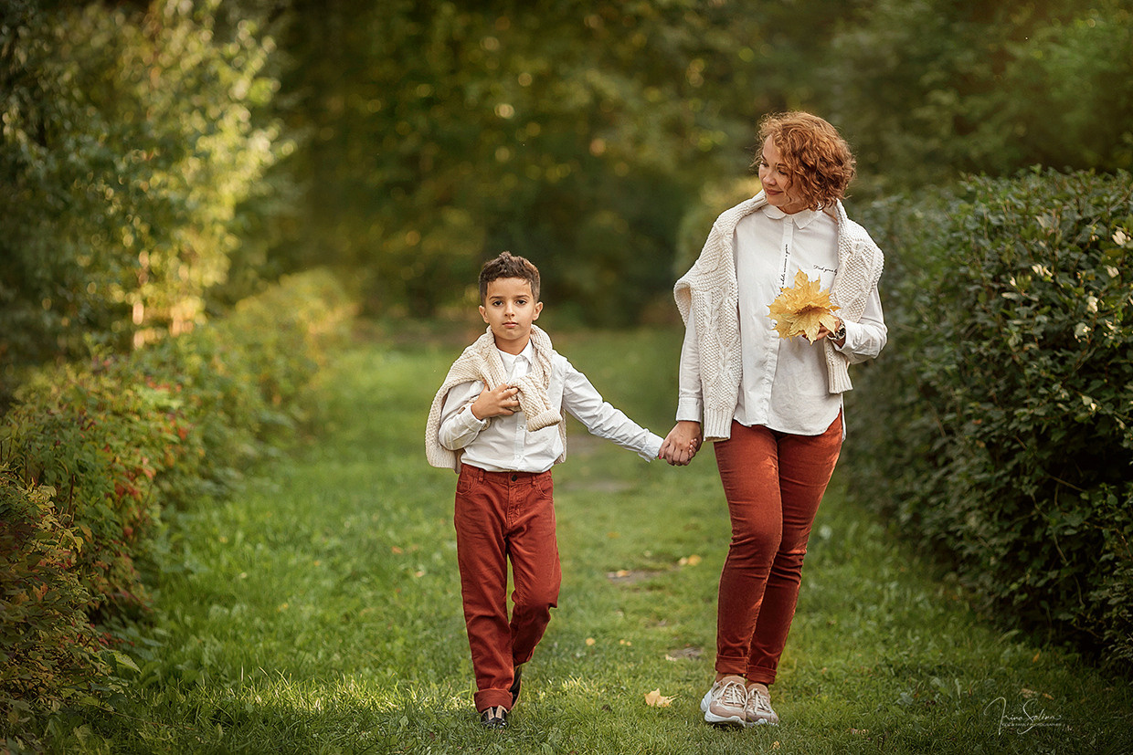 Осенняя прогулка. Детский и семейный фотограф в Екатеринбурге