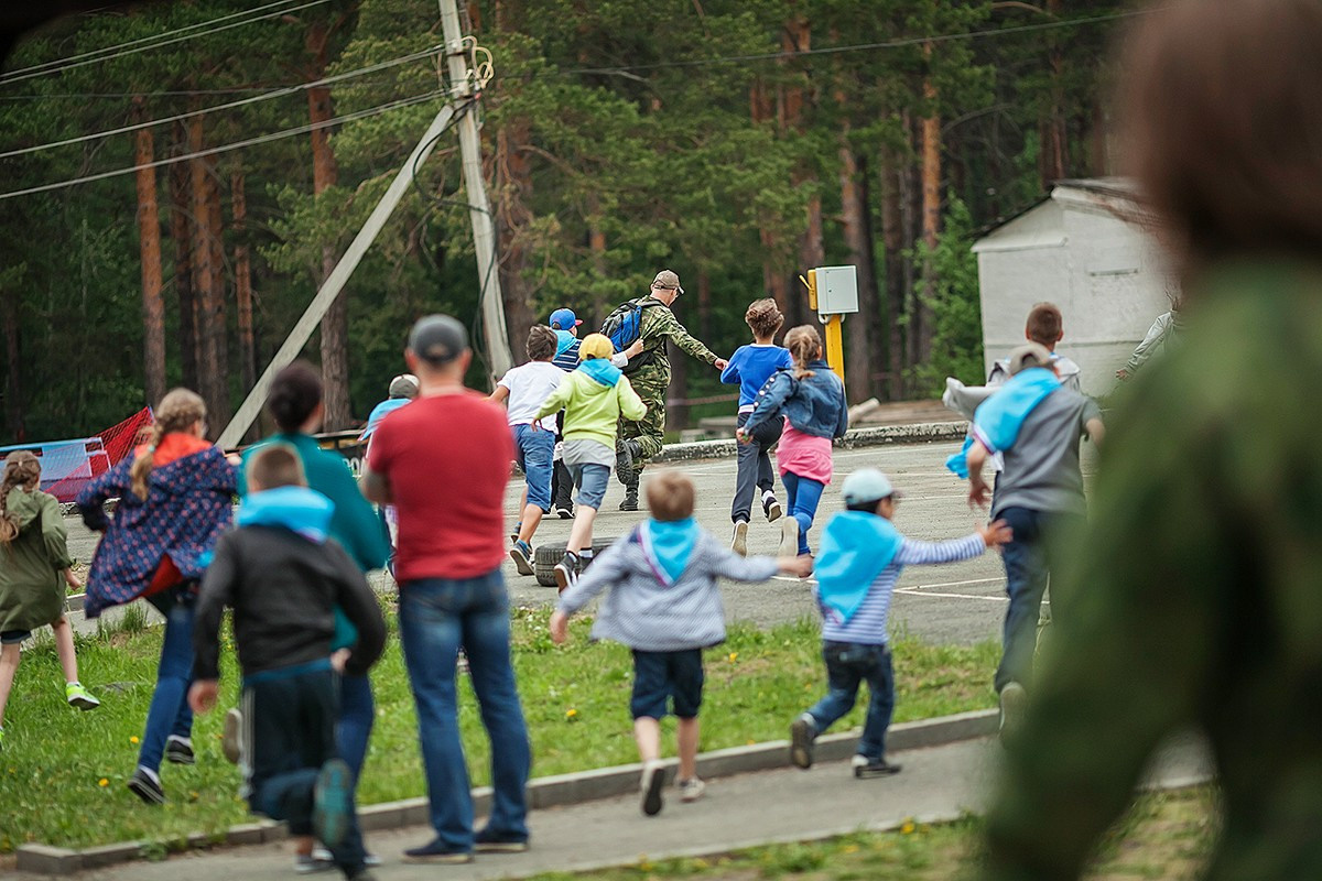 Проведение квеста в 4-м классе (выпускной в лесу)