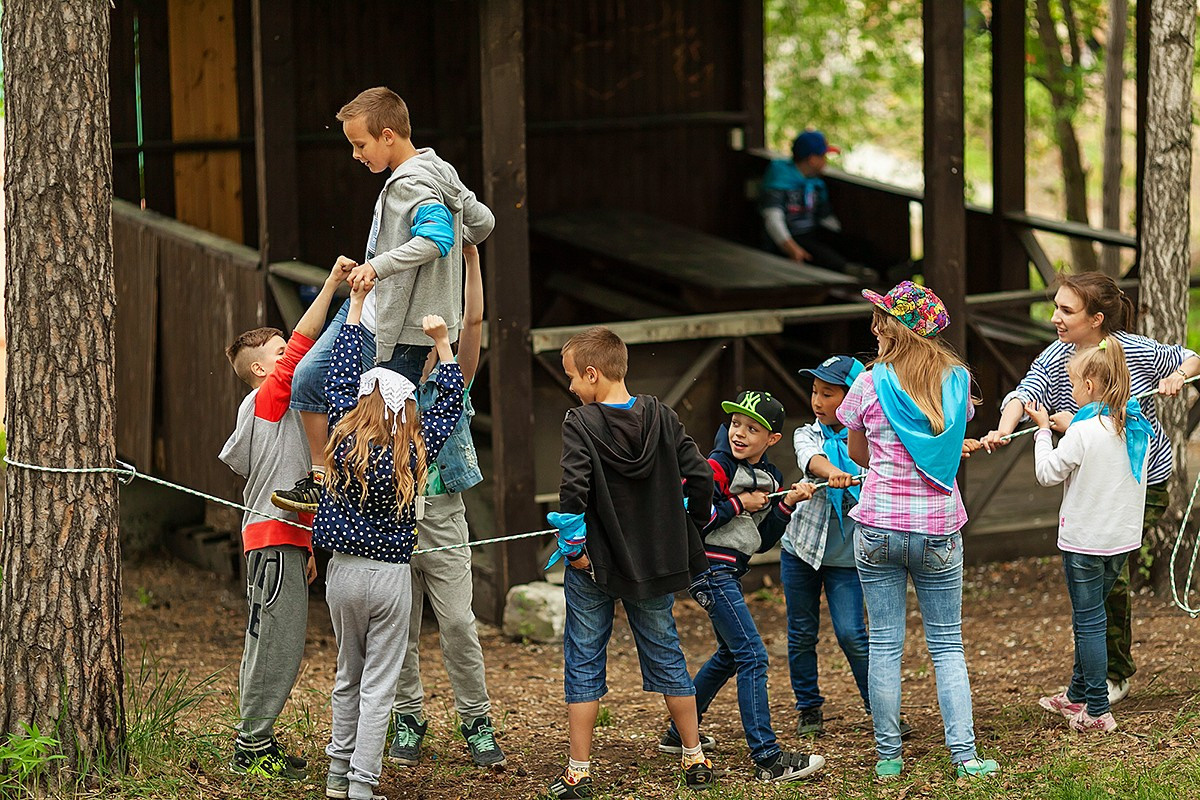 Проведение квеста в 4-м классе (выпускной в лесу)