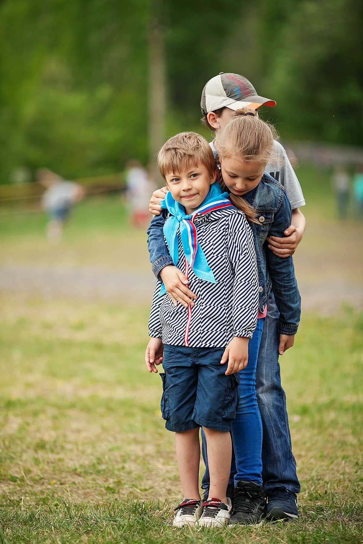 Проведение квеста в 4-м классе (выпускной в лесу)