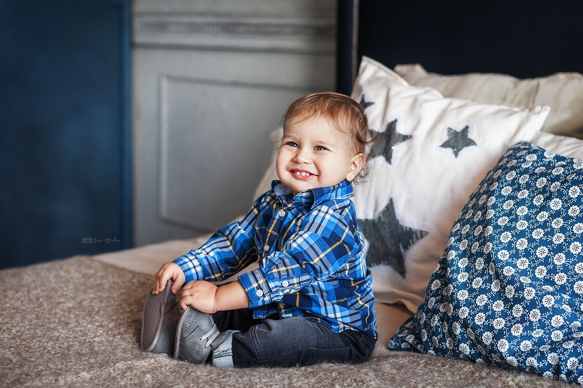 Дети в студии