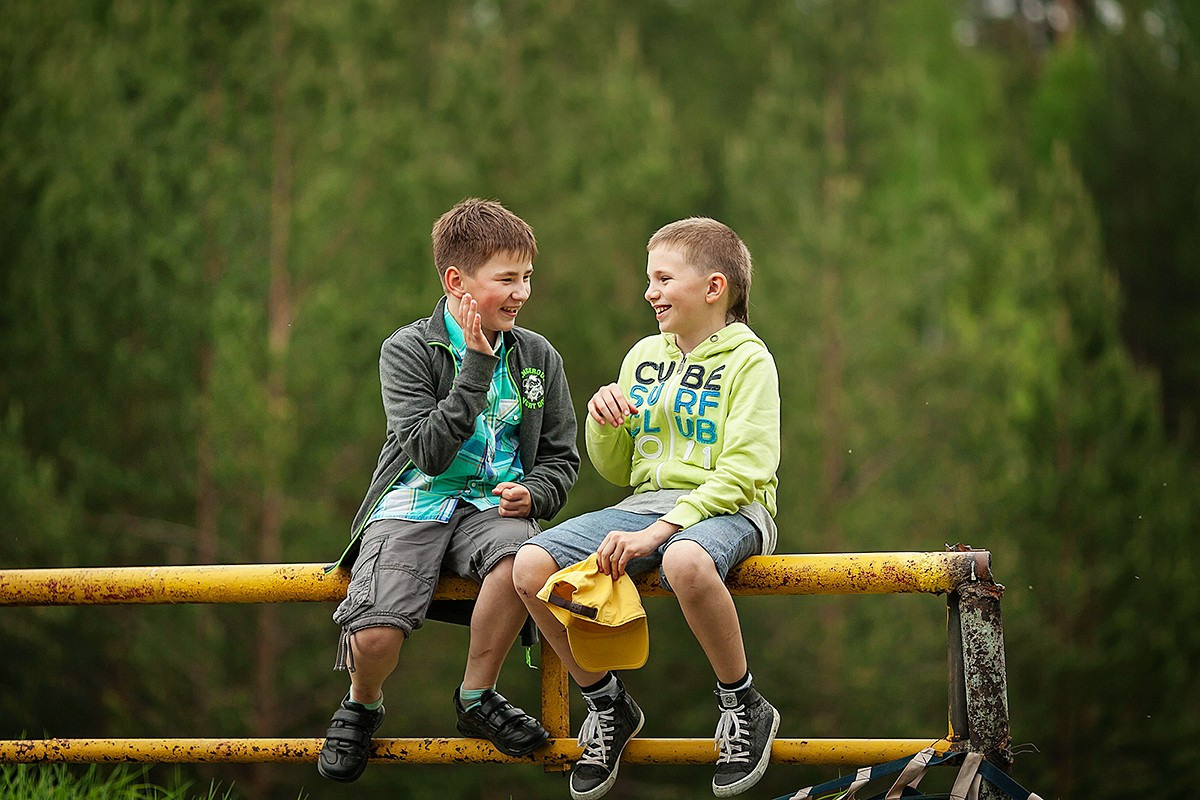 Проведение квеста в 4-м классе (выпускной в лесу)