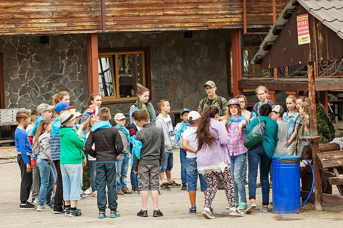Проведение квеста в 4-м классе (выпускной в лесу)