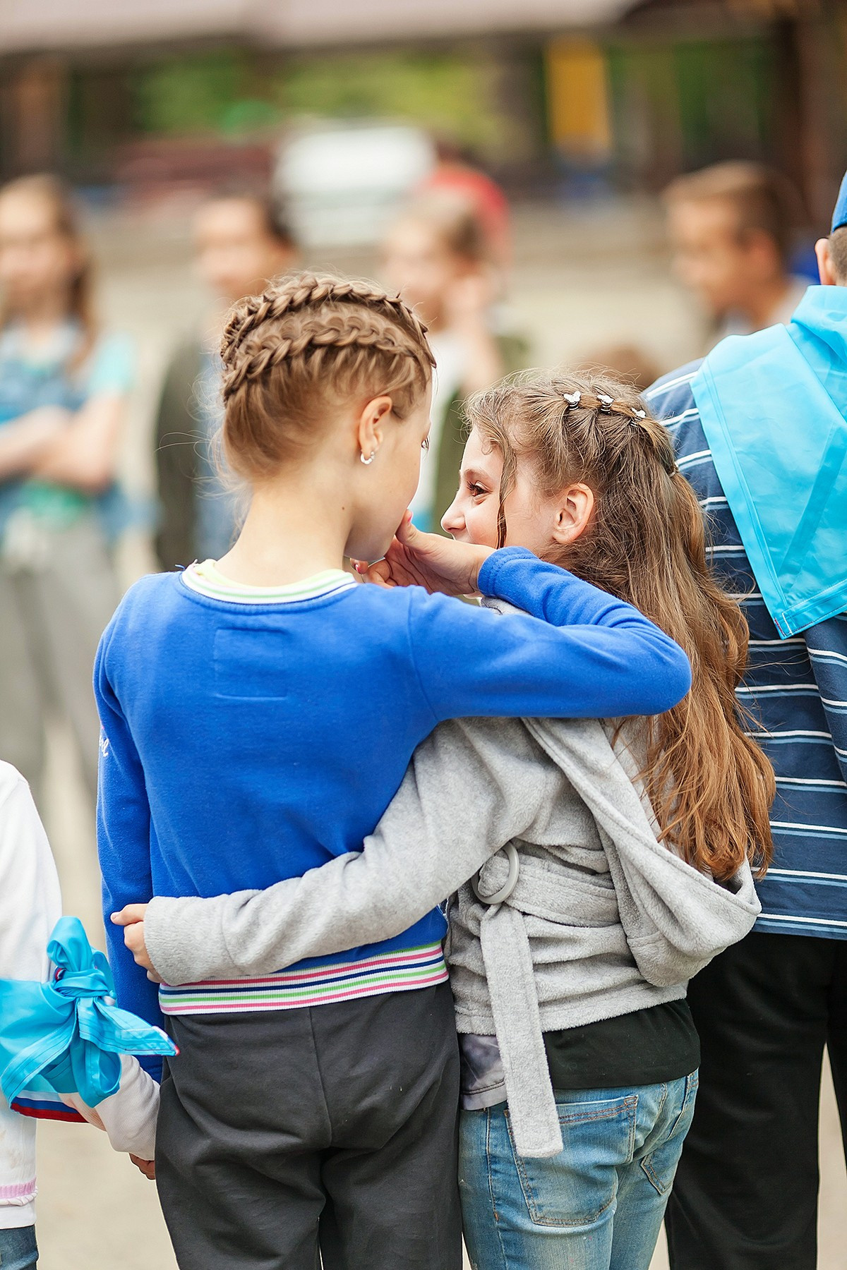 Проведение квеста в 4-м классе (выпускной в лесу)