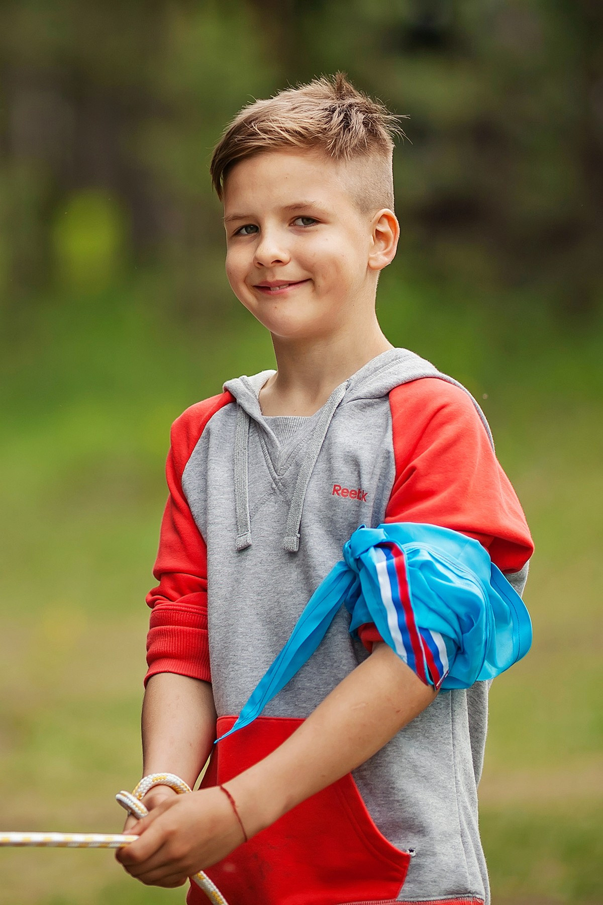 Проведение квеста в 4-м классе (выпускной в лесу)