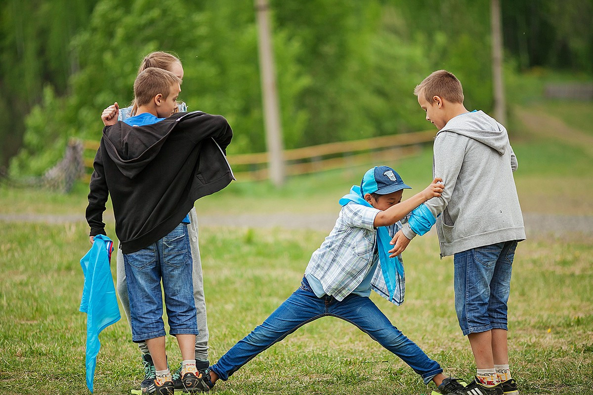 Проведение квеста в 4-м классе (выпускной в лесу)