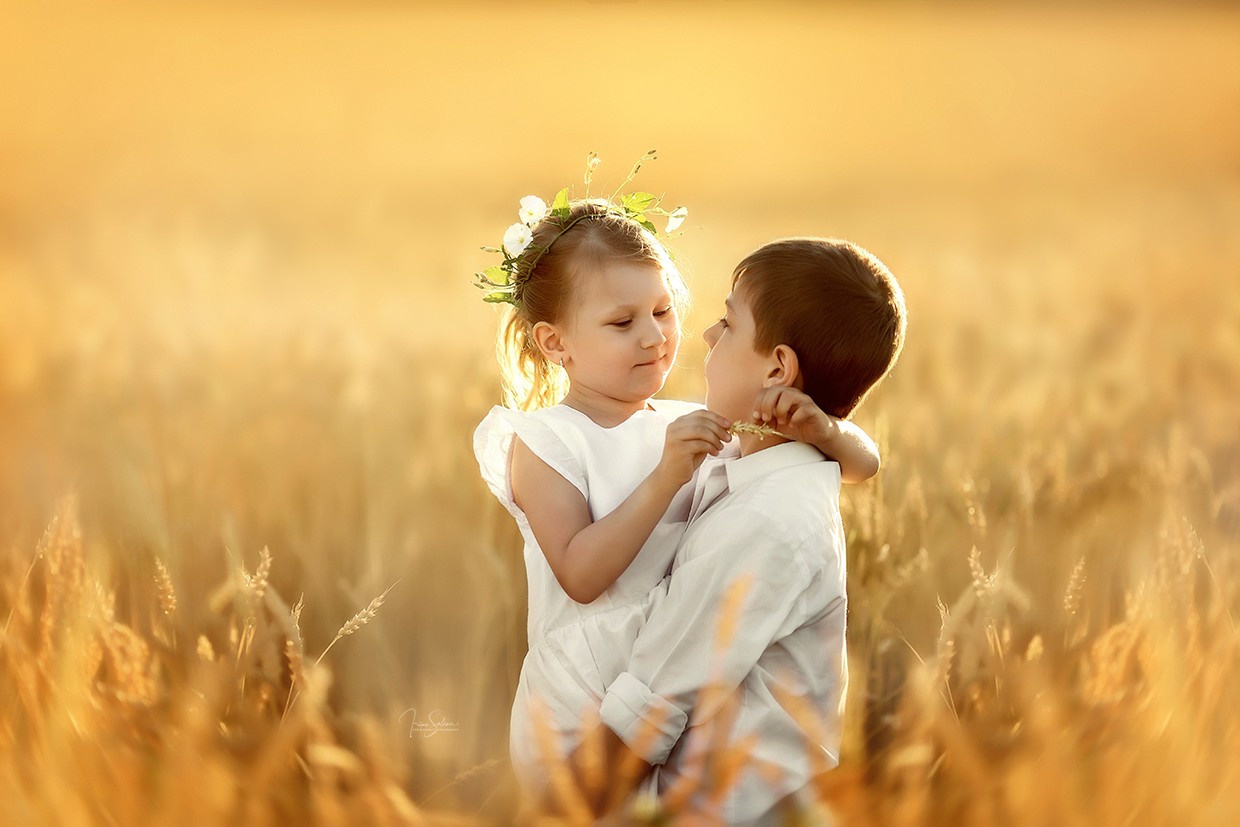 Дети на прогулке