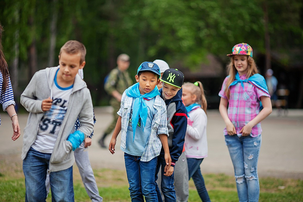 Проведение квеста в 4-м классе (выпускной в лесу)