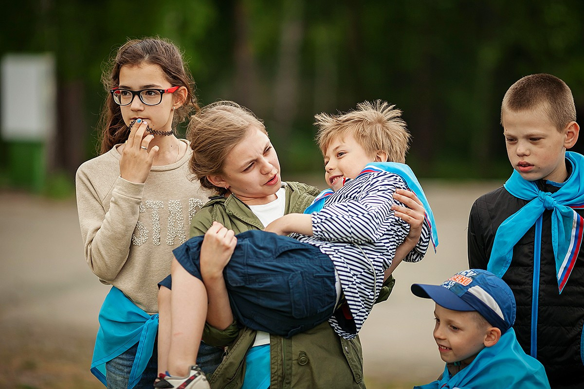 Проведение квеста в 4-м классе (выпускной в лесу)