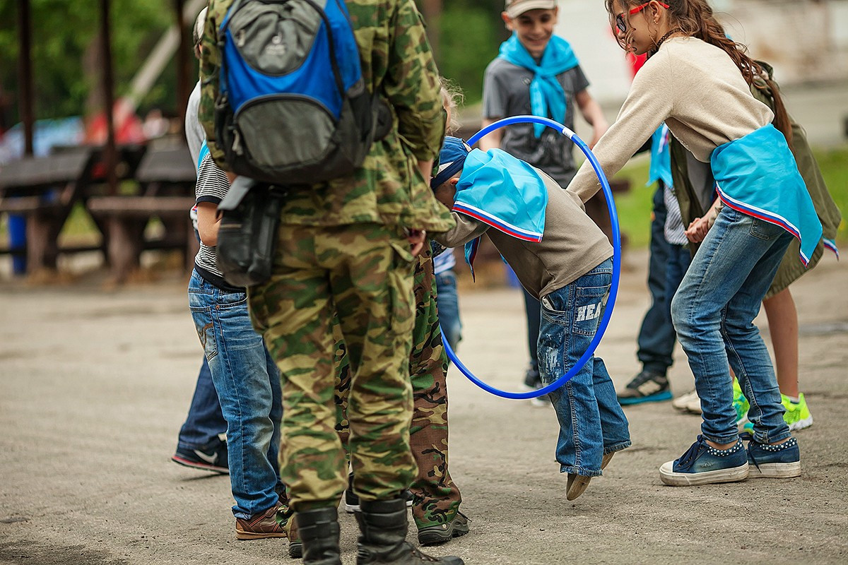 Проведение квеста в 4-м классе (выпускной в лесу)
