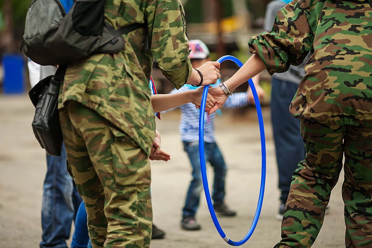 Проведение квеста в 4-м классе (выпускной в лесу)