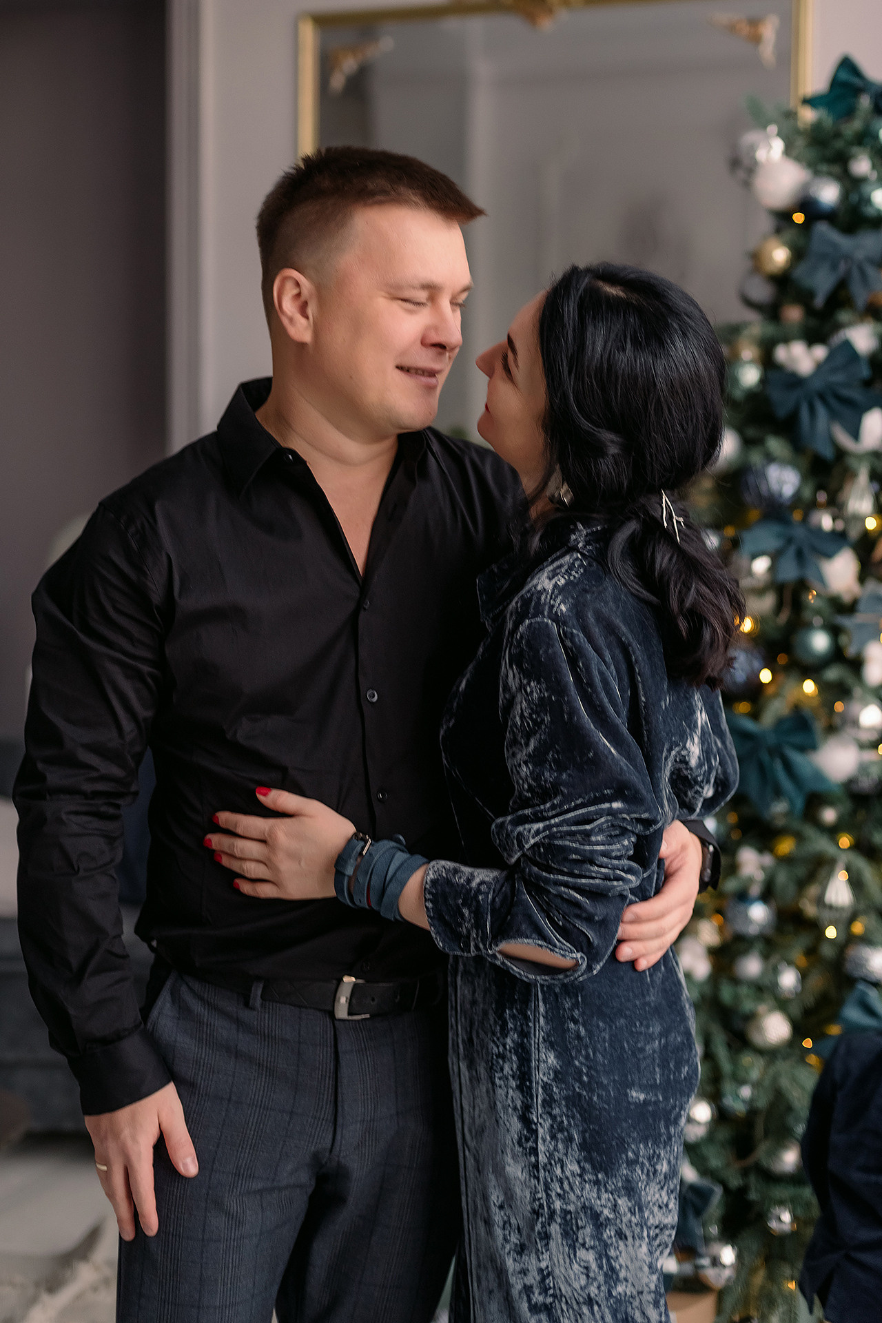 Семейная фотосессия в студии. Фотограф Юлия Кондратьева