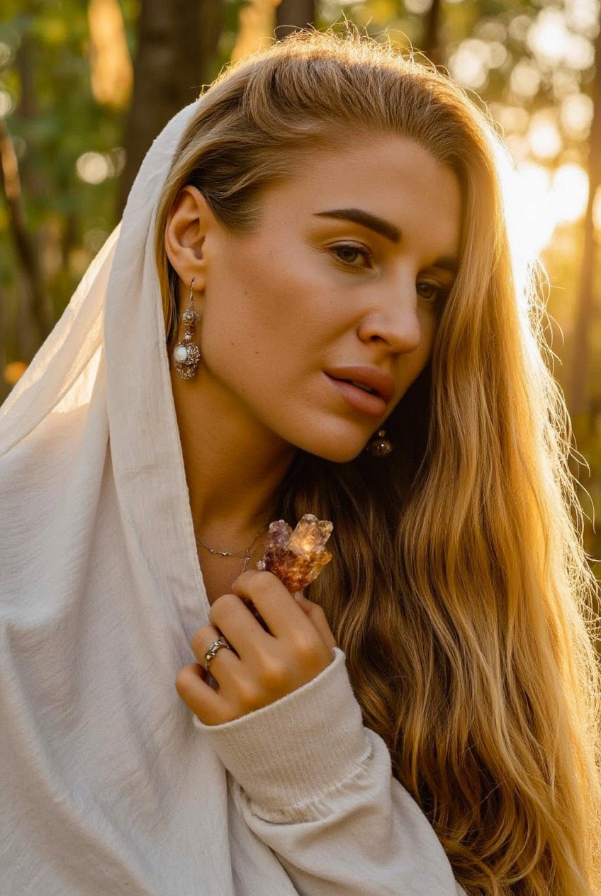 AI-фотосессия в образе Жрицы. Фотосессии с помощью нейросетей от профессиональных фотографов и стилистов | Проект «AI-Photographer»