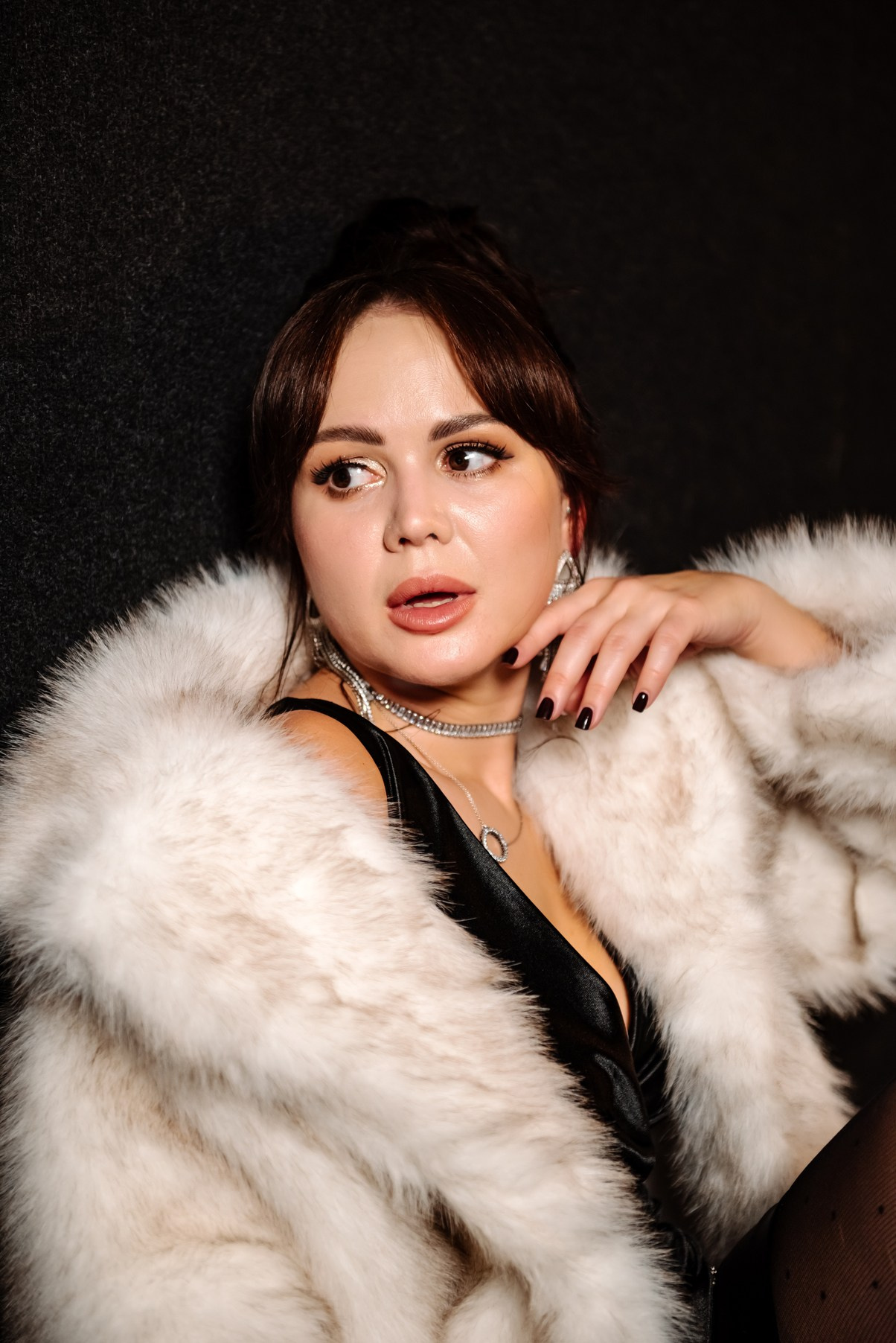 Индивидуальная. В шубке. Свадебный и сеейный фотограф в Санкт-Петербурге Елена Худякова