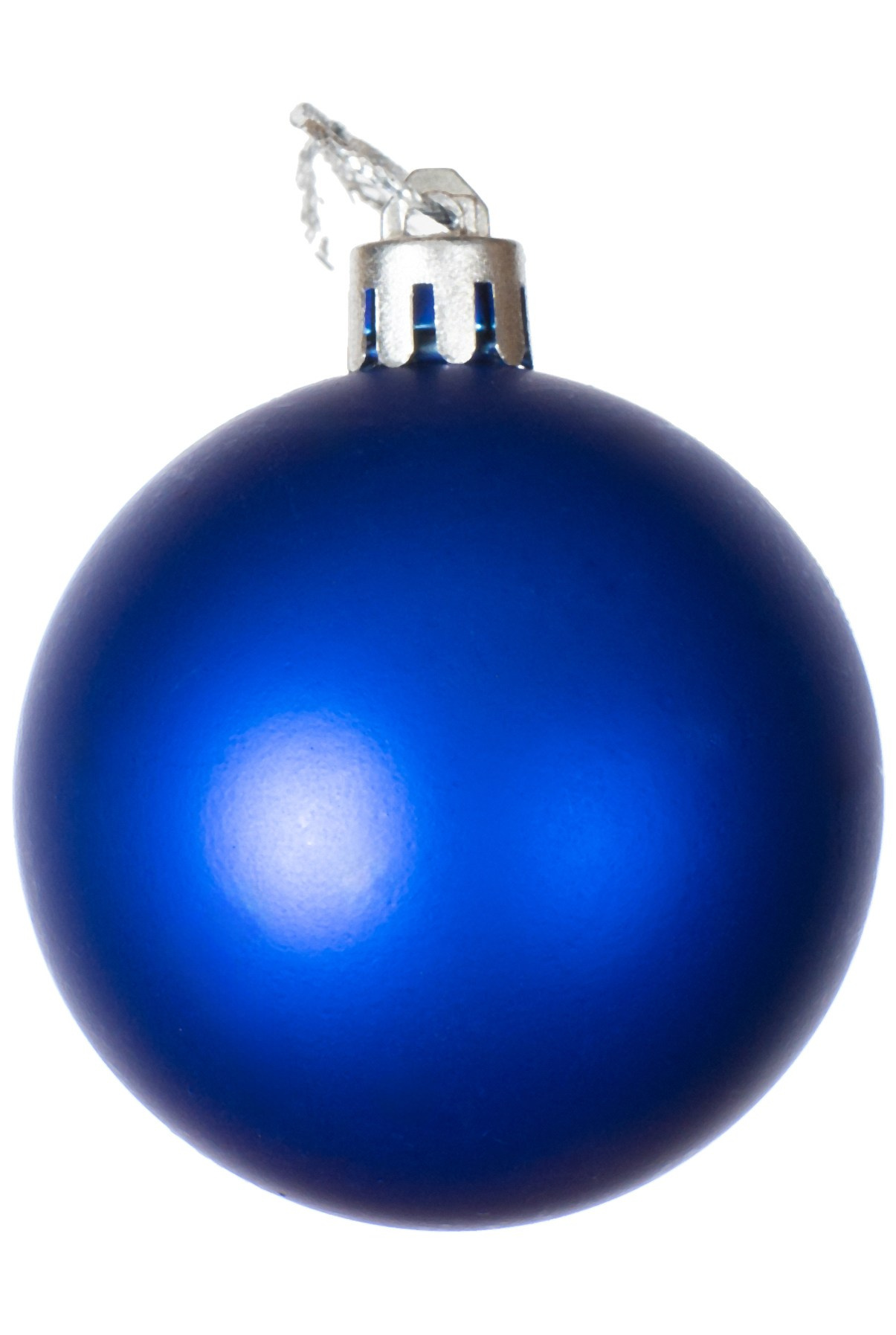 Шар синий матовый