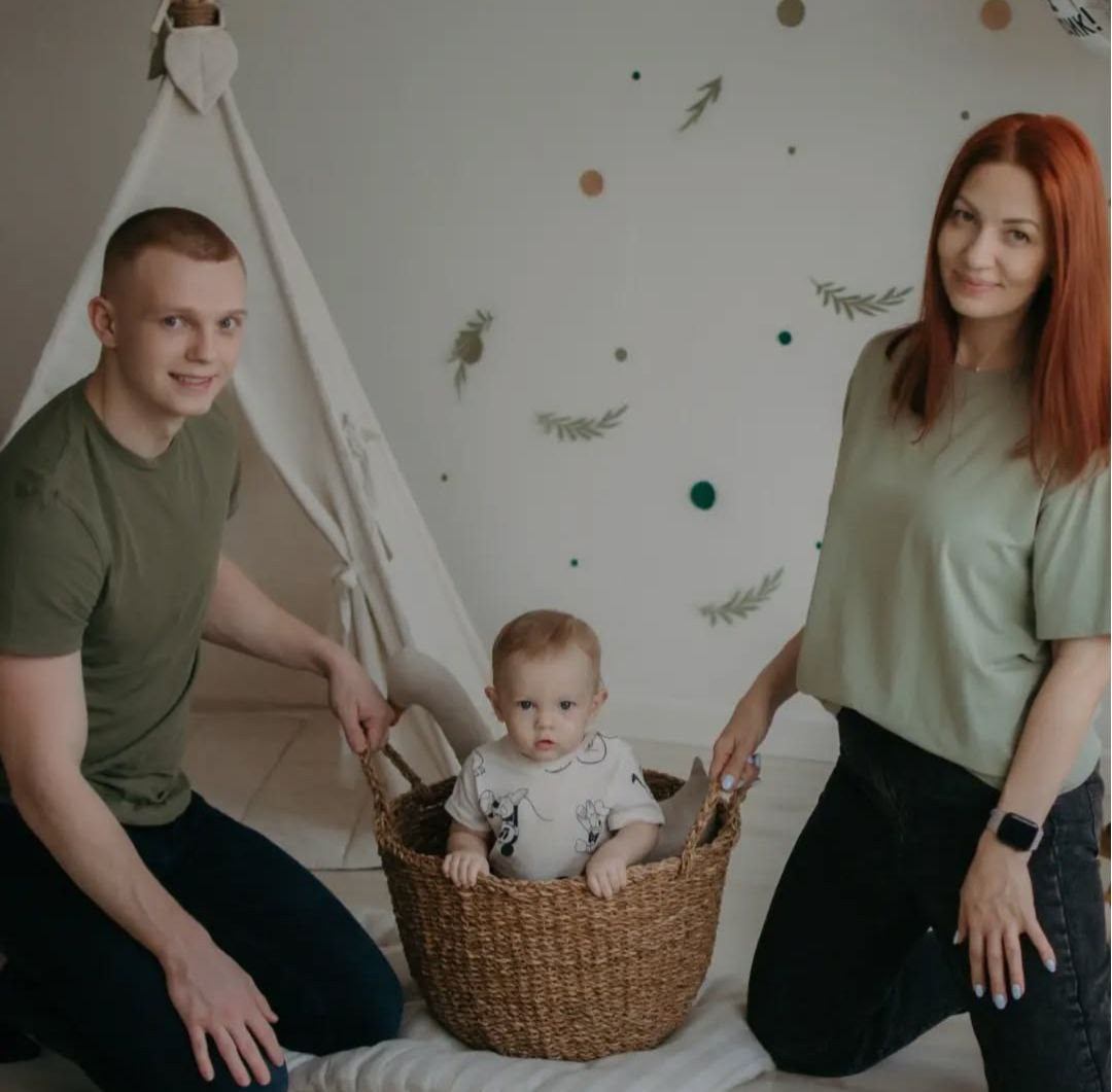 Студийные семейные съемки. Семейный фотограф в Новосибирске Юрк Виктория