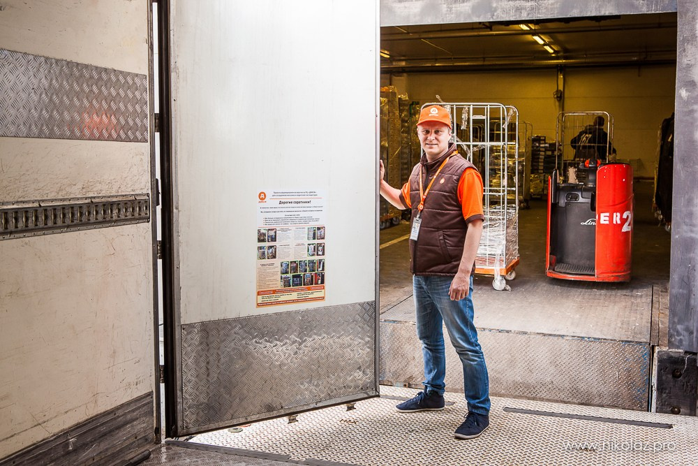 ДИКСИ склад. Видеооператор/Фотограф Николай Завьялов