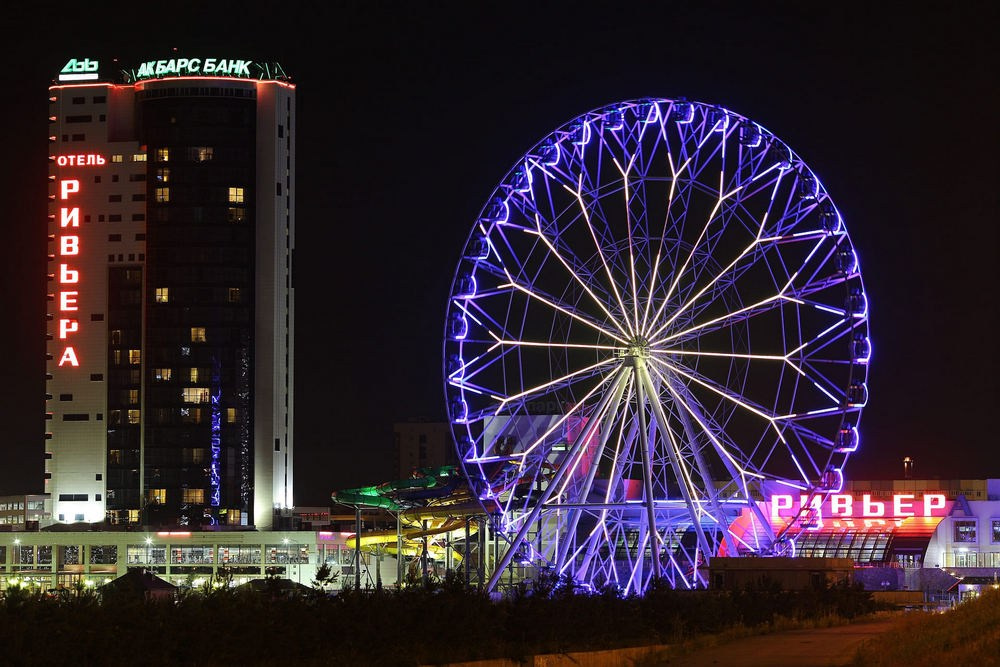 Колесо обозрения. Промышленный фотограф | Бизнес-фотосессии | Казань и РФ