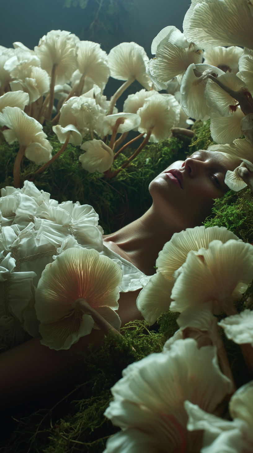 Грибы. AI художник и фотограф Ольга Косина