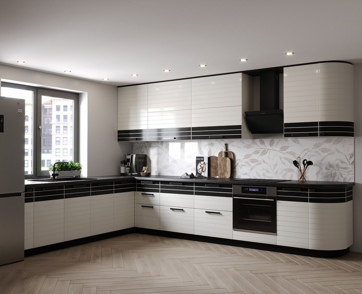 Визуализация кухонь для мебельного магазина «Флагман». Заказать 3d визуализацию интерьеров — Дарья Веденёва