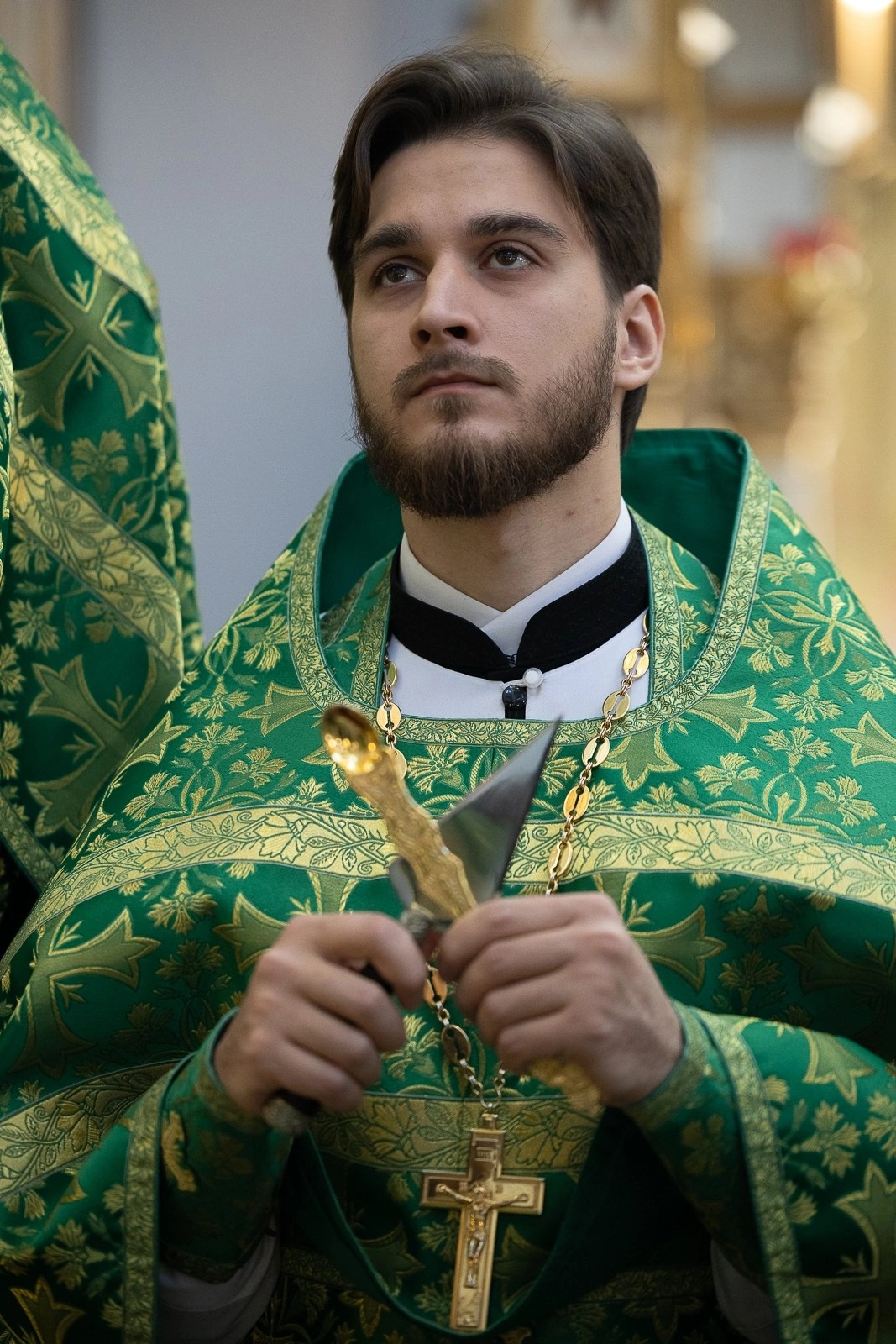 МИТРОПОЛИТ ИГНАТИЙ СОВЕРШИЛ БОЖЕСТВЕННУЮ ЛИТУРГИЮ В ХРАМЕ ВСЕХ СВЯТЫХ, В ЗЕМЛЕ РУССКОЙ ПРОСИЯВШИХ, Г. САРАТОВА. Саратовское Северо-Западное благочиние