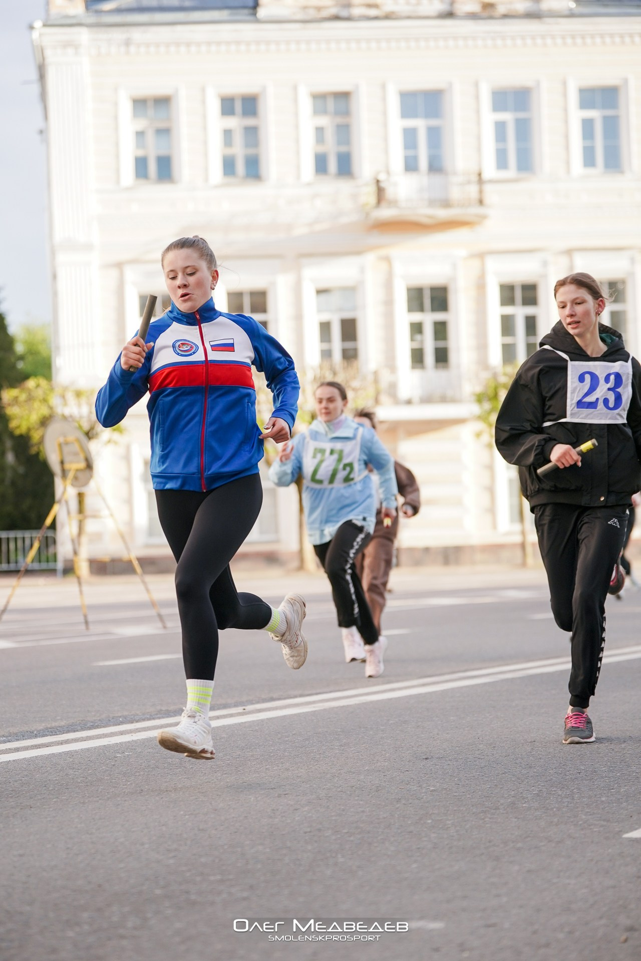 Эстафета Победа 2024 Смоленск. Спортивный фотограф Олег Медведев | prosport67 | Смоленск