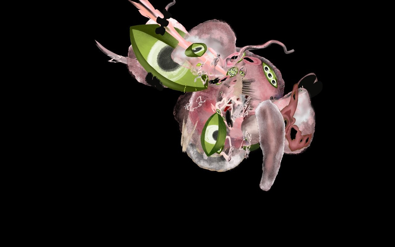 Инсталляция  Dependent, Софья Григорьева, Юлия Рибетки