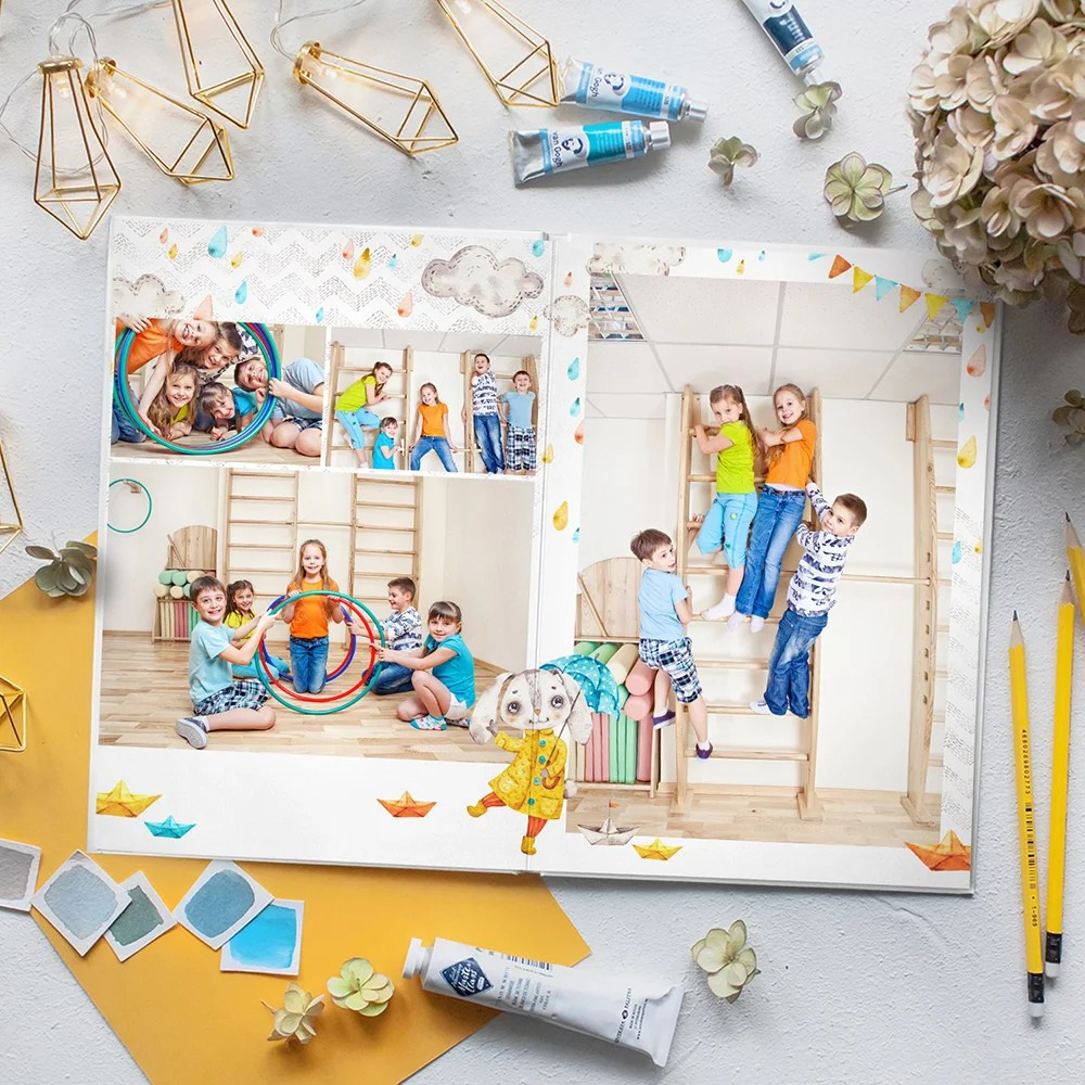 Дизайн «Ушастики». Школьный фотограф в Челябинске. Выпускные фотоальбомы