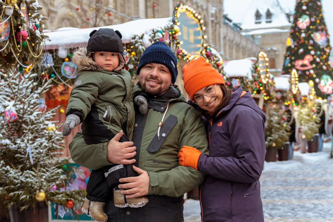 Новый Год. Фотограф на крещение в Москве Нина Лобасова