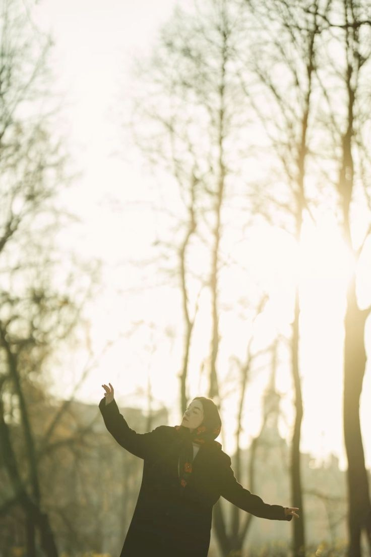 Зимняя в городе под снегопадом. Александра Мельниченко/ Бегающий фотограф