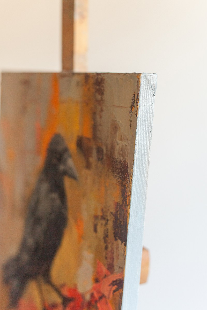 Где купить картину в Саратове — птица ворона