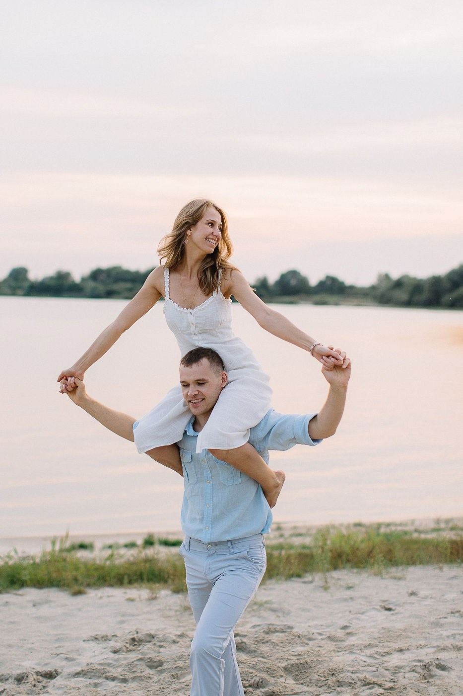 Лена и Женя