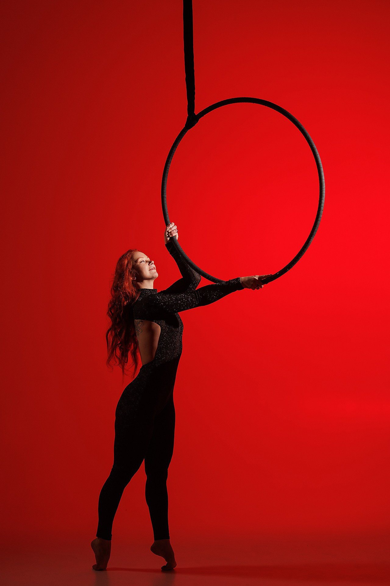 Фотосессия на воздушных полотнах. Профессиональный фотограф в Новосибирске