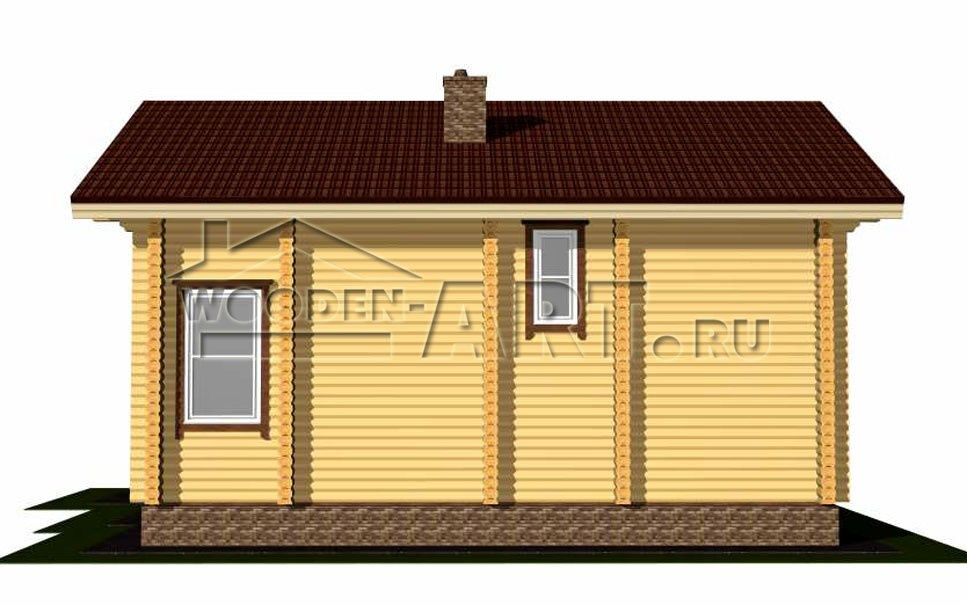 «Павшино» 179 кв. м. Проекты деревянных домов