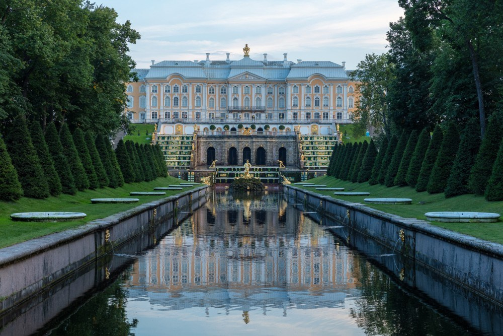 Локации в Петергофе