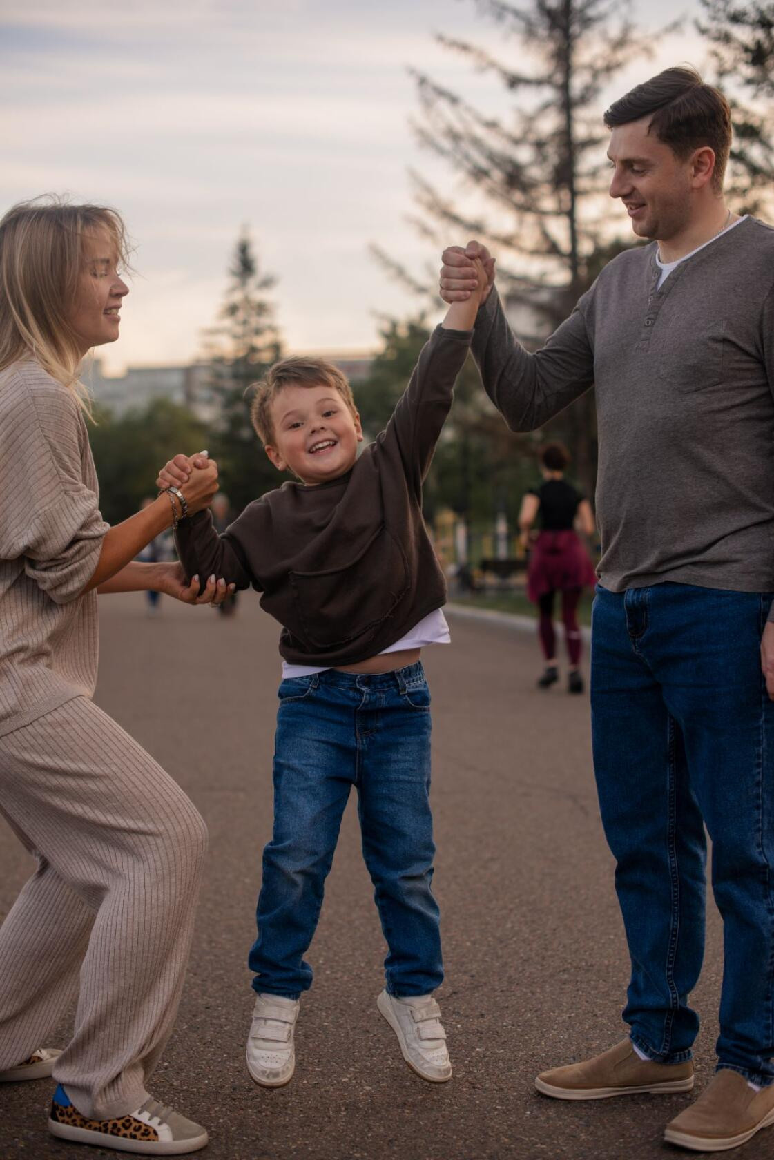 Анастасия и её семья. Семейный фотограф в Красноярске
