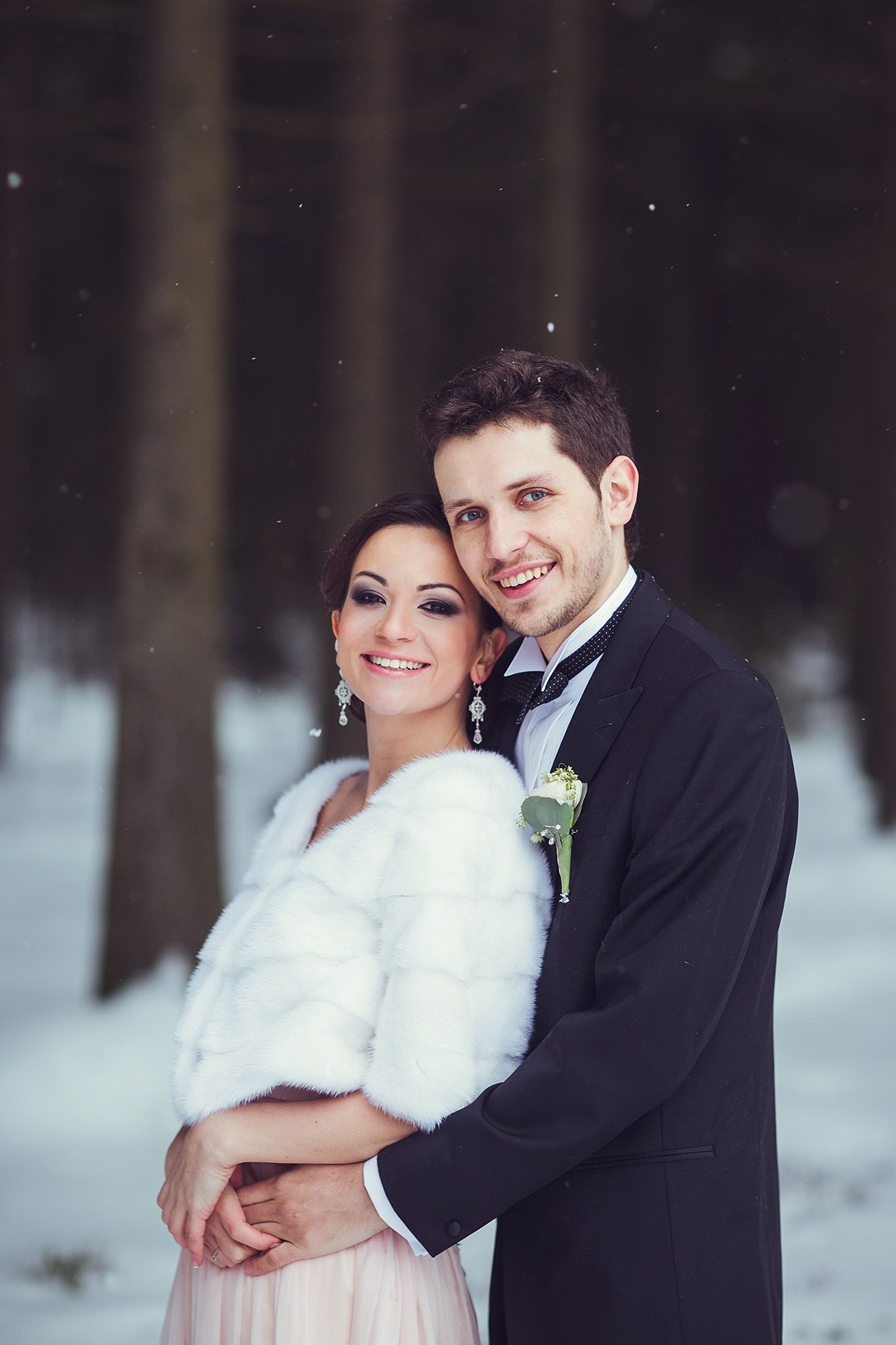 Зимняя свадьба. Семейный, портретный и свадебный фотограф в Санкт-Петербурге и Москве